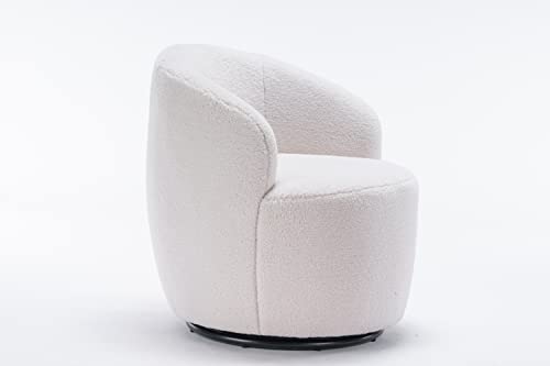 Sillón Redondo Plegable Blanco miniatura 5