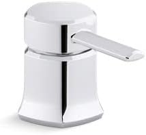 KOHLER K-27019-4-CP Occasion™ Single-Control Deck-Mount Bath Faucet Handle, Premium Durable Metal, Corrosion Resistant, Polished Chrome