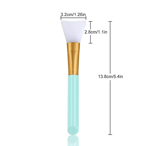 4Pcs Blackhead Remover Comedone Extractor ,With Free 2Pcs Silicone Face Mask Brushes,For Facial Mud Mask, Clay, Body Lotion And Body Butter. #TOP2