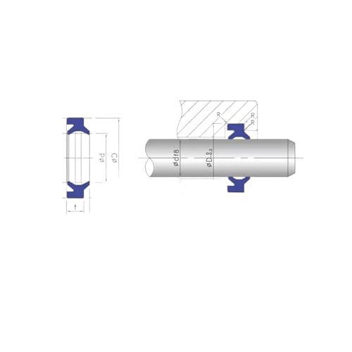 Joint d'étanchéité hydraulique DHS pour stopper les fuites de fluides