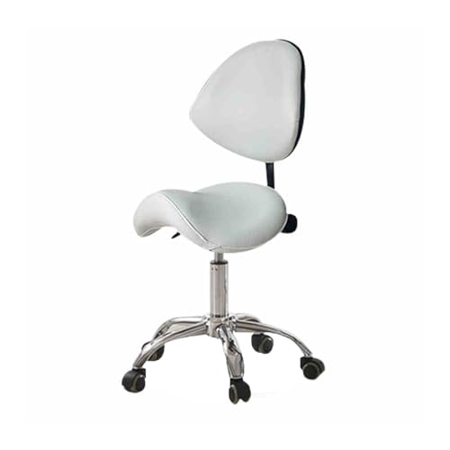 Taburete con Respaldo Cómodo Sillón Rodante