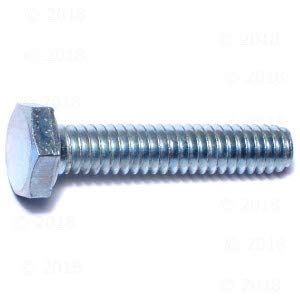 Image of Hard to Find Fastener Tap Hex Bolts, Durable Corrosion-Resistant Steel Hex Head Bolt for Home Improvement, DIY, Construction, 1 /4-20 x 1-1 /4, Pack of 100