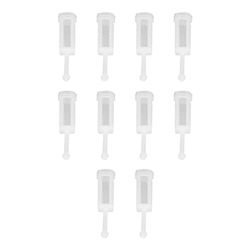 TOPINCN ペイントスプレーガン用フィルター ナイロンメッシュ10個セット 塗料噴霧器の侵入を防ぐ ペイントガンに適用 耐摩耗性があり破損しにくい