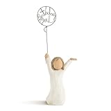 Willow Tree Birthday Girl, Celebrate Your Day, A Gift to Celebrate a Special Day or Encourage and Support Individuality, Sculpted Hand-Painted Figure