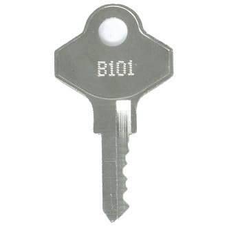 Taylor B101 Office Furniture Replacement Key B101