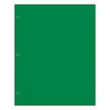 Office Depot Brand School-Grade 2-Pocket Paper Folder, Letter Size, Green