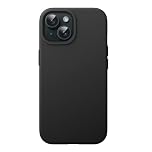 JETech Silicone Case for iPhone 15 Plus 6.7-Inch, Silky-Soft Touch Full-Body Protective Phone Case, Shockproof Cover (Black)