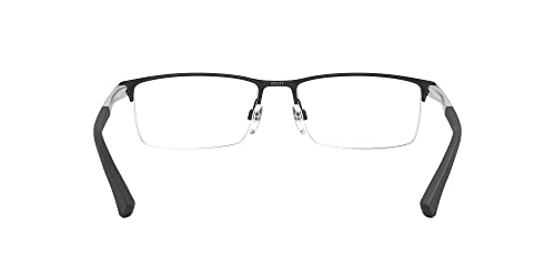 Emporio Armani Mens Ea1041 Sunglasses, Rubber Black/Demo Lens, 53 Mm US