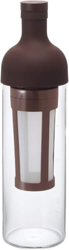 YKingder Cold Brew Coffee Wine Bottle Cold Brew Coffee Maker Cold Brew Pitcher with Removable Stainless Steel Filter for Ready To Drink Iced Coffee Hot Tea Fruit Beverage Brewing Coffee