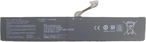 powerforlaptop Replacement C41N2208 Battery Compatible with ROG Ally RC71L PC71L NR2301L (2023) Gaming Handheld Series RC71L-NH001W RC71L-NH002W RC71L-NH019W 15.48V 74Wh