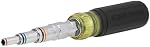 Klein Tools 328091 9-in-1 Multi-Nut Driver Tool, Pass Through Driver with SAE Hex Nut Sizes from 3/16 to 3/4-Inch and Cushion-Grip Handle