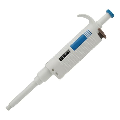 Pipette P1000 monocanal AUNMAS à volume réglable 100-1000 μl pour laboratoire