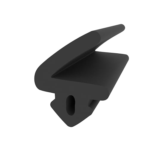 Anschlagdichtung für Rehau, VEKA und Schüco Fenster - Schwarz - 10 Meter - Fensterdichtung - Gummidichtung - Dichtung - Kunststofffenster