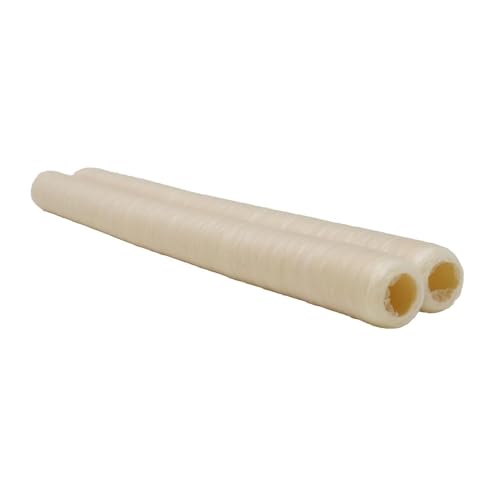TWO PACKS 21mm Smoked Collagen snack sausage casings for 50 lbs of snack sticks. 10 Strands. From Smokehouse Chef. USA