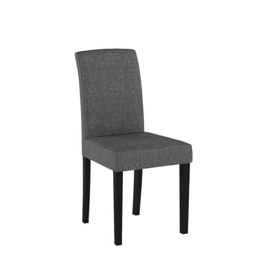 Set of 6 Chairs for Dining Room Mid Century Modern Fabric Upholstered Living Chairs - Thumbnail 4