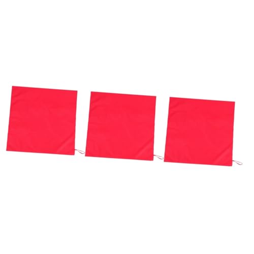 FRCOLOR 3pcs Elder Care Slide Cloth Lifts for Home Use Elderly Moving Pad Pad Sliding Pad Positioning Cushions Pad for Polyester Red