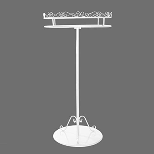 ManiCrown Bodenstehender Drehbarer Kleiderständer Für Boutiquen,kommerzieller Runder Kleiderständer Metall-bekleidungsgeschäft-aufhänger-aufbewahrungsregale,einzelhandel Display Kleiderständer Cover