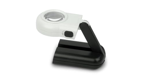KONUS | LUX-60 Lupe mit LED-Licht und Zoom 2,5x-25x-55x