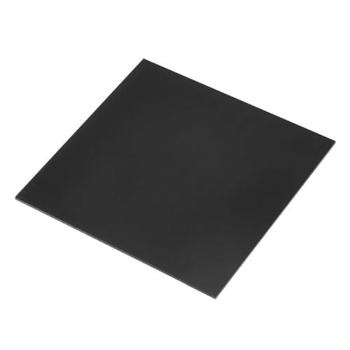 Image of 10 x 10 Inch UHMW Polyethylene Sheets, 5 /32 Inch Thick Ultra High Molecular Weight Black Plastic Sheet [for Home, Industrial]