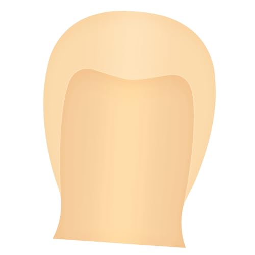 FOYTOKI Fine Crafted Makeup Wig Bald Cap Stretchy Latex Bald Cap for Adults Boys and Girls