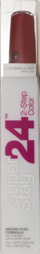Image of Maybelline New York Superstay 24, 2-step Matte Finish Lipcolor, Berry Persistant 075