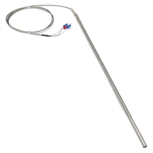Sensor PT100 FTARP08 RTD con sonda flexible de 250mm que resiste altas temperaturas en conductos