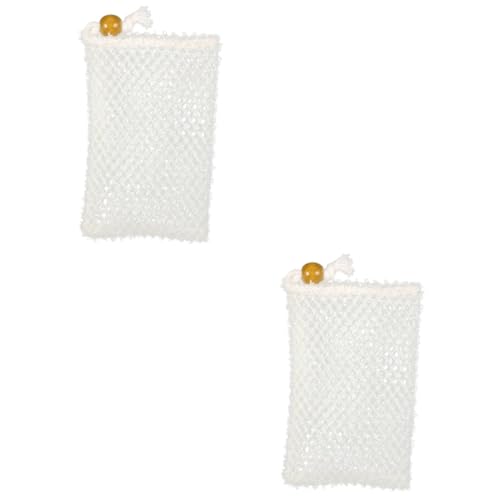 Maille exfoliante corps éponge gommage filet savon avec cordon de serrage pochette