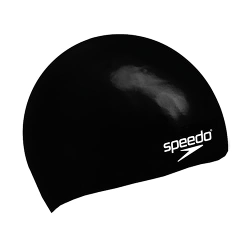 Image of Speedo Unisex Kids Moulded Silicone Chlorine Resistant Swim Cap for Boys and Girls