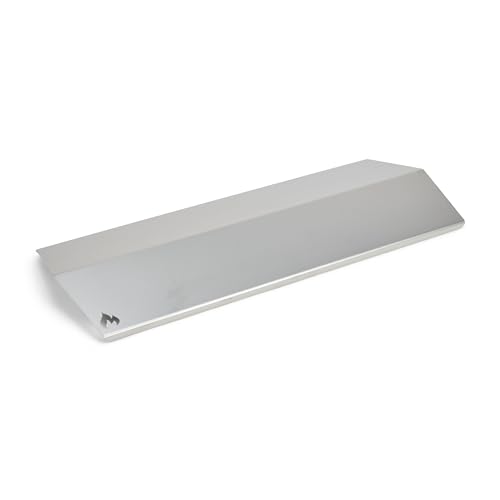 Grillrost Das Original Edelstahl Aromaschiene für Enders - Brennerabdeckung für Monroe 3 mit Simple Clean, Silber