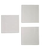 Fundus Fliesen Keramikfliesen Weiß matt 15x15 cm (14,8x14,8 cm) – 3er Set Wandfliesen – Ersatzfliese für Reparatur & Fliesenprojekte – 6 mm stark – Nicht frostfest