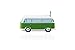 BRISA VW Collection - Volkswagen Samba Bus T2 Camper Van Money Bank/Piggy Bank/Savings Box - Gift Idea/Fan Souvenir/Retro Vintage Article (Ceramic/1:22/Green)