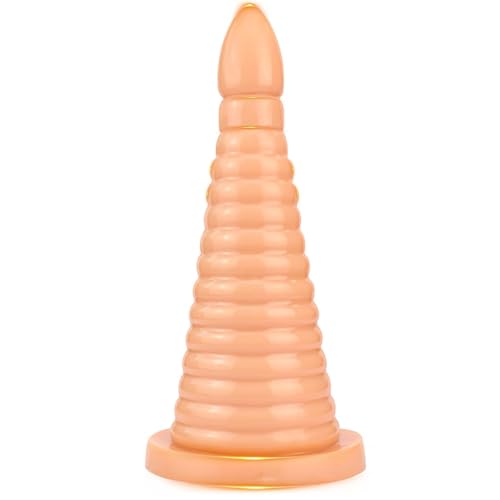 BDSMLOVE Analdildo XXL,riesen Dildo Φ 9 CM groß Analplug Buttplug Analspielzeuge Fisting Sexspielzeug Analdehner erotisches Sex Spielzeug ab 18 für Paare Frauen Männer extrem (Fleischfarbe)