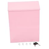 Zerodeko Box Mailbox with Lock Box Wall Mount Mailboxes Interior Accessories Wall Mail Holder Lockin