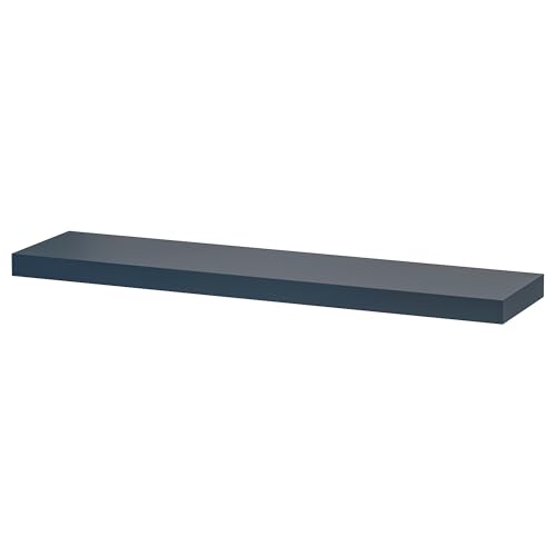 ProTuning LACK Estante de pared, negro-azul, 110x26 cm