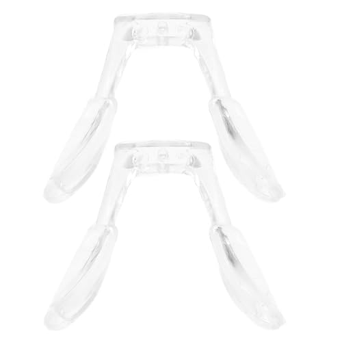 HINTRMENT 2 Almohadillas Nasales Antideslizantes para Gafas de Silicona Suave, 2 Piezas, Compatibles Monturas Completas y Gafas de Sol, Almohadillas Flexibles para Evitar Marcas