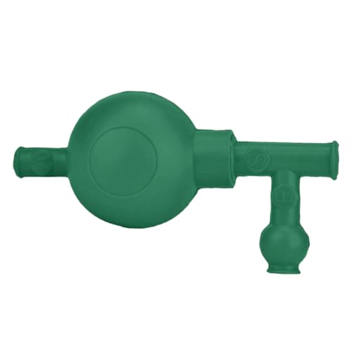CIYODO 2pcs 3 Quantitative Suction Ball Chemistry Lab Equipment Suction Bulb Valves Pipette Filler Pipet Filler Light Bulbs Filling Machine 3 Valves Quantitative Filler Safety Valves