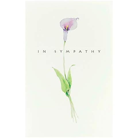 UK Greetings Sympathy Card - Delicate Design Cover