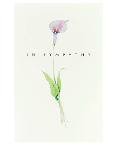 UK Greetings | Sympathy Card | Delicate Design | With Envelope