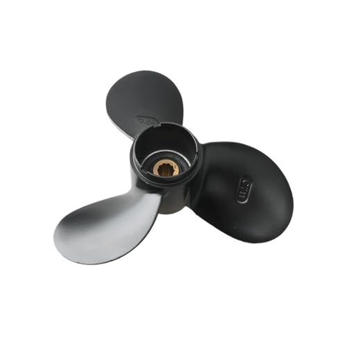 Hélice 7 1/2x7 en alliage d'aluminium robuste pour moteur de bateau hors-bord DF4