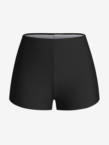 Rosegal Womens Plus Size Skull Rose Tie Dye Print Cinched Ruched Tie Boyshorts Tankini Swimsuit Set4