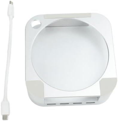 Aluminum for Docking Station for Mac for mini USB 3.0 Silver Compact Size - 1