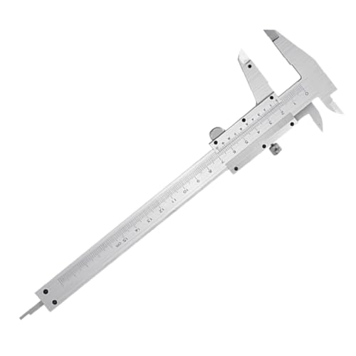 Calibrador Vernier de Precisión Alta de Acero Carbón 0-150mm miniatura 6