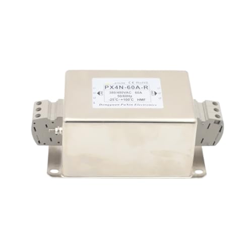 Filtre d'alimentation triphasé avec câblage du bornier 60A stable - 2