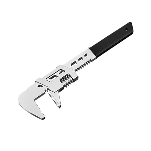 Clé À Crémaillère, Capacity Adjustable Auto Wrench, Clé à molette de type F, clé d'ouverture de pince de plomberie, clé automobile polyvalente pour le, outil pour la réparation des menuiseries