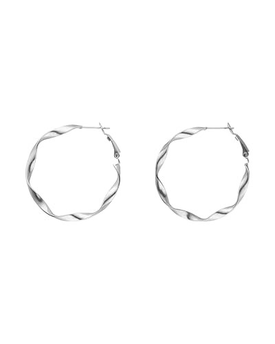 Boucles d'oreilles étanches et résistantes à l'eau en acier inoxydable rose