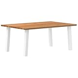 Chaque table présente des variations uniques de grain et de couleur, rehaussant son caractère distinctif grâce aux caractéristiques naturelles du bois.