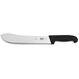 Victorinox Swiss Army Cutlery Fibrox Pro Butcher Knife, 10-Inch