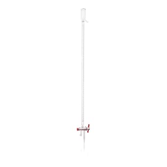 Kimax 17051F-50 50mL Class B Automatic Burette, with 3-Way PTFE Stopcock