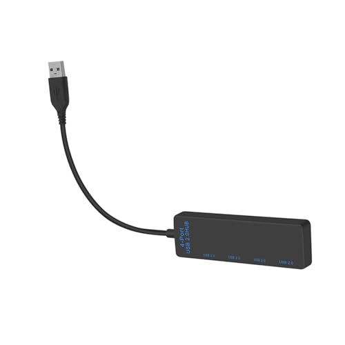 Multiports USB Hubs Répartiteur USB 4 sorties pour une connexion transparente de périphériques tels que les claviers