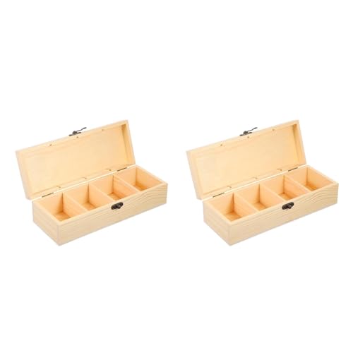 Étui à lunettes de soleil boîtes de rangement en bois authentique VALICLUD - 2